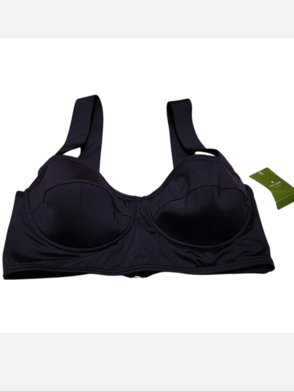 Women’s Large Kate Spade New York Georgica Beach Bralette Navy Bikini Top